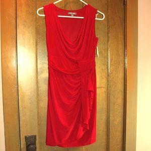 Dressbarn Red Petite Dress